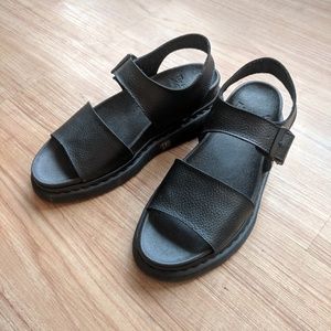 Dr. Martens Black Romi Sandal
